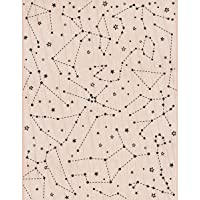 Hero Arts Mounted Sellos de Goma 10-8 x 13-4 cm- Constellation backg Redondo